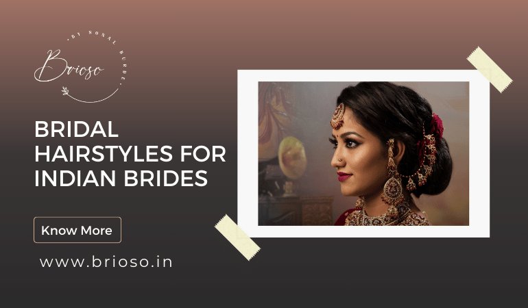 Bridal Hairstyle for Indian Brides