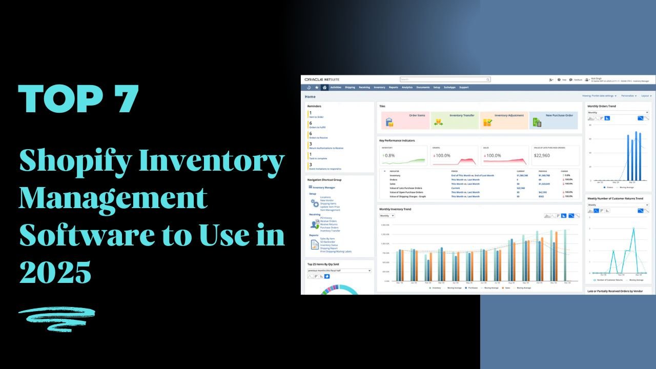 Top 7 Shopify Inventory Management Software to Use in 2025