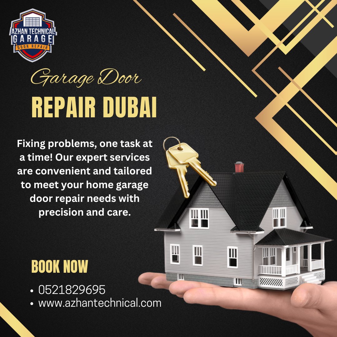 Reasons Not To Do It Yourself For Garage Door Repair Dubai