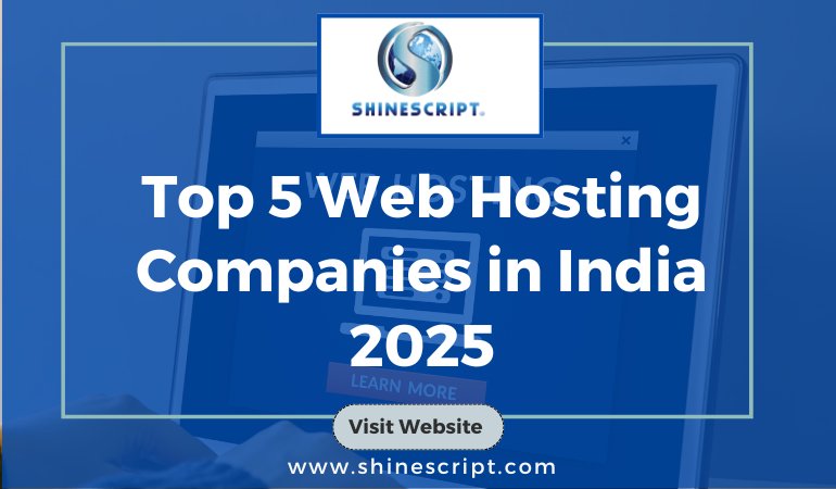 Top Web Hosting Companies in India 2025